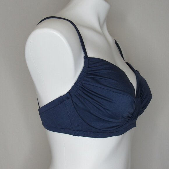J. Crew Blue Bikini Top Women's S Small - Picture 4 of 9